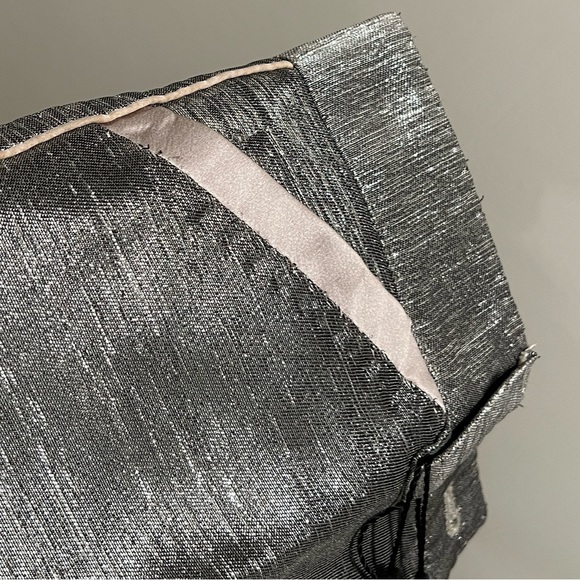 DOLCE & GABBANA METALLIC TROUSER PANT W/PIN STRIPE - EU size 40 - Picture 14 of 16